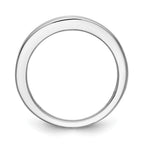 14k White Gold 1/2 carat Lab Grown Diamond VS/SI+ G+ Complete Wedding Band