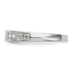 14k White Gold 3/4 carat Channel-set Princess Diamond Complete Wedding Band