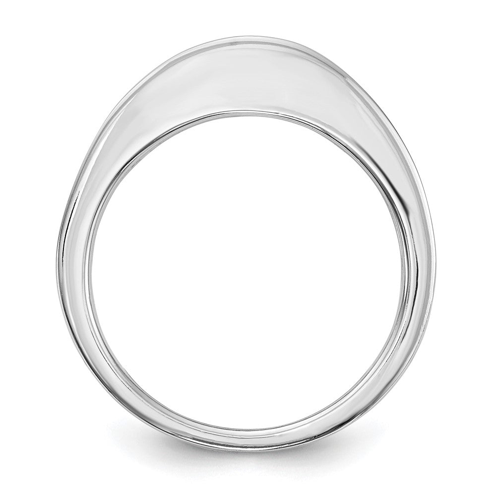 14k White Gold 1.16 carat Channel-set Princess Diamond Complete Wedding Band
