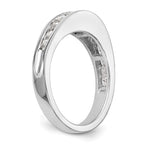 14k White Gold 1.16 carat Channel-set Princess Diamond Complete Wedding Band