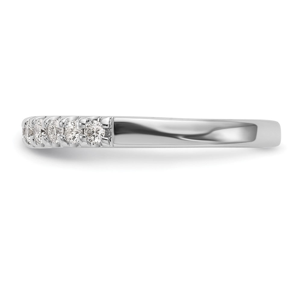 14k White Gold 1/3 carat Diamond Complete Wedding Band