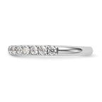 14k White Gold 1/2 carat Diamond Complete Wedding Band