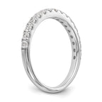 14k White Gold 1/2 carat Diamond Complete Wedding Band