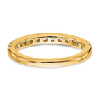 True Origin 14K Yellow Gold 3/4 carat Lab Grown Diamond VS+ F+ Complete Wedding Band
