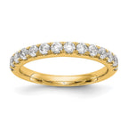 True Origin 14K Yellow Gold 7/8 carat Lab Grown Diamond VS+ F+ Complete Wedding Band