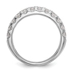 14k White Gold 7/8 carat Diamond Complete Wedding Band