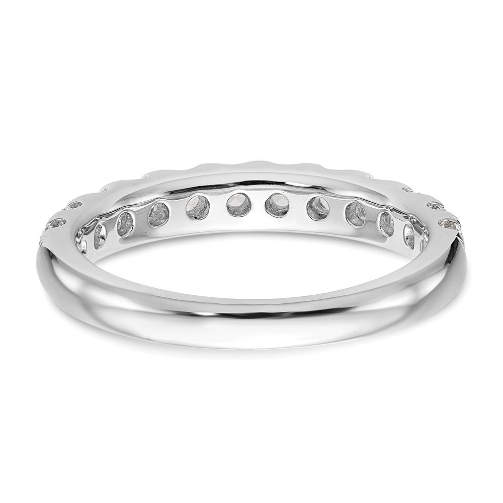 14k White Gold 7/8 carat Diamond Complete Wedding Band