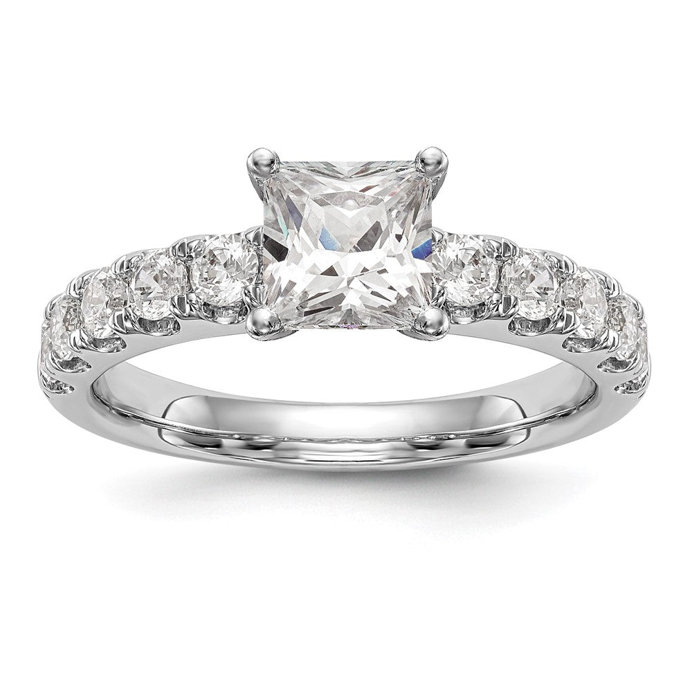 14kw Lab Grown Diamond VS/SI+ G+ Peg Set Engagement Ring