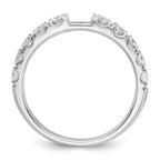 14kw Lab Grown Diamond VS/SI+ G+ Peg Set Engagement Ring