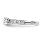 14kw Lab Grown Diamond VS/SI+ G+ Peg Set Engagement Ring