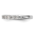 14k White Gold 1 carat Diamond Complete Wedding Band