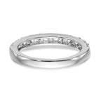 14k White Gold 1 carat Diamond Complete Wedding Band
