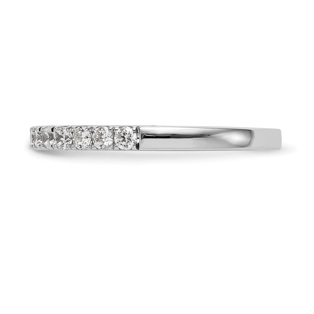 14k White Gold 1/3 carat Diamond Complete Wedding Band