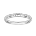 14k White Gold 1/3 carat Diamond Complete Wedding Band