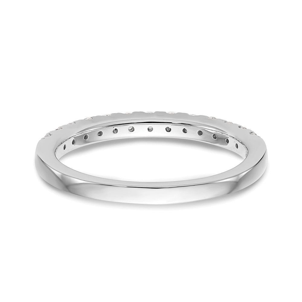 14k White Gold 1/3 carat Diamond Complete Wedding Band