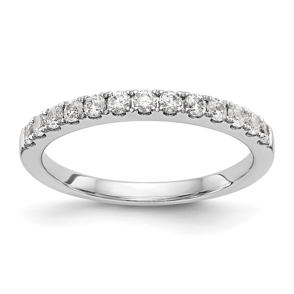 14k White Gold 1/3 carat Diamond Complete Wedding Band