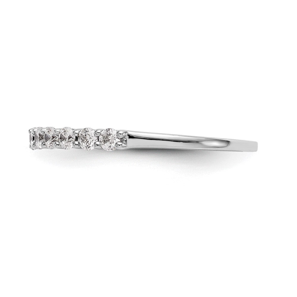 14k White Gold 1/2 carat Diamond Complete Wedding Band