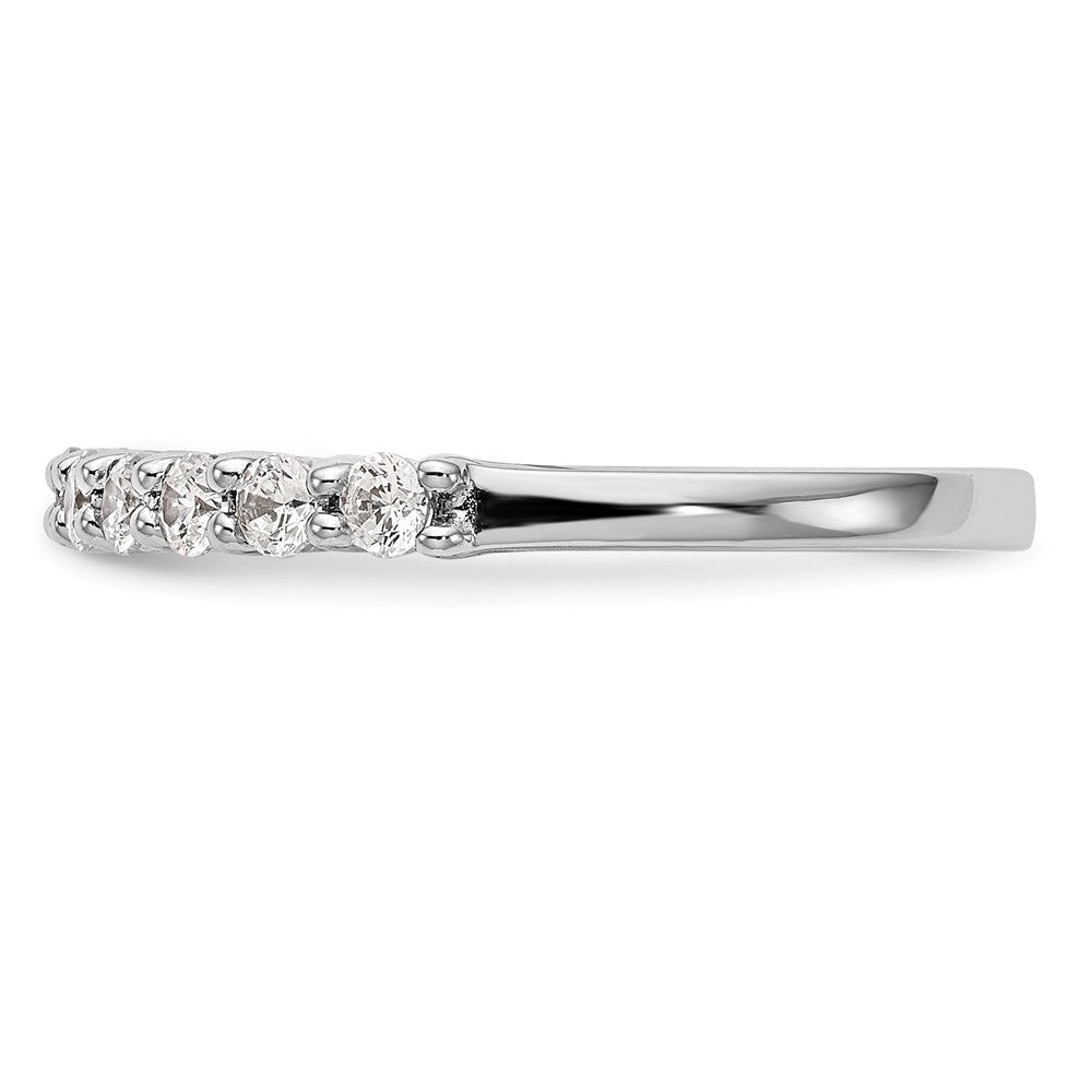 14k White Gold 5/8 carat Diamond Complete Wedding Band