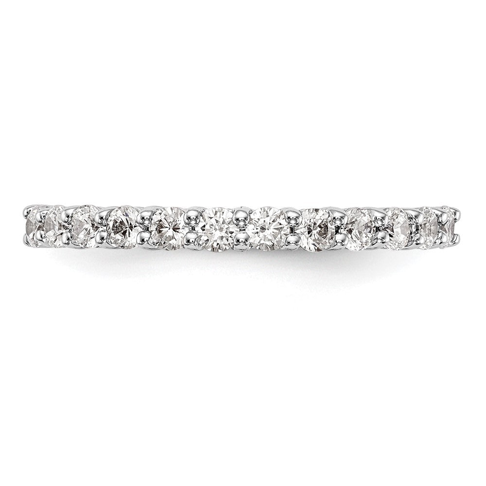 14k White Gold 5/8 carat Diamond Complete Wedding Band