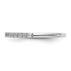 True Origin 14K White Gold 3/8 carat Lab Grown Diamond VS+ F+ Complete Wedding Band