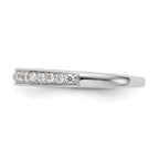 14K White Gold 1/3 carat Diamond Complete Wedding Band
