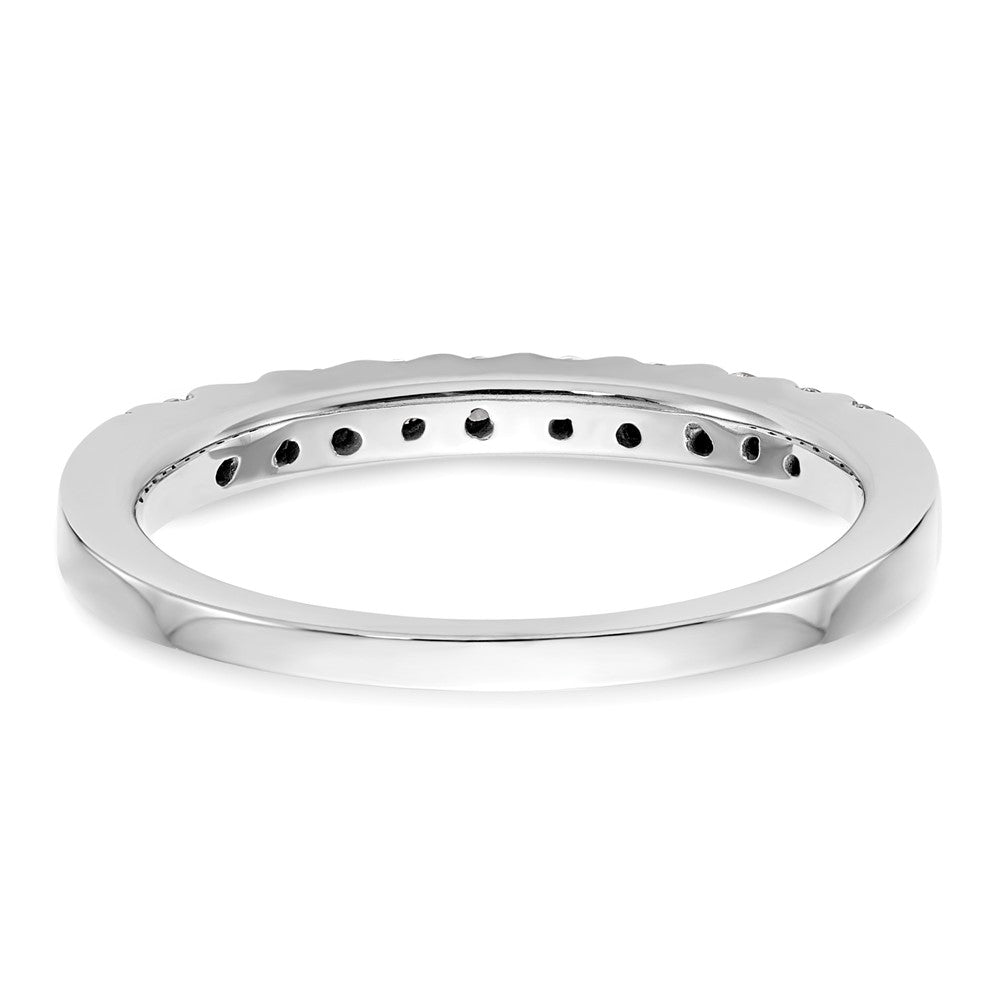 14k White Gold 1/3 carat Lab Grown Diamond VS/SI+ G+ Complete Wedding Band