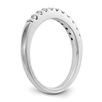 14k White Gold 1/3 carat Lab Grown Diamond VS/SI+ G+ Complete Wedding Band