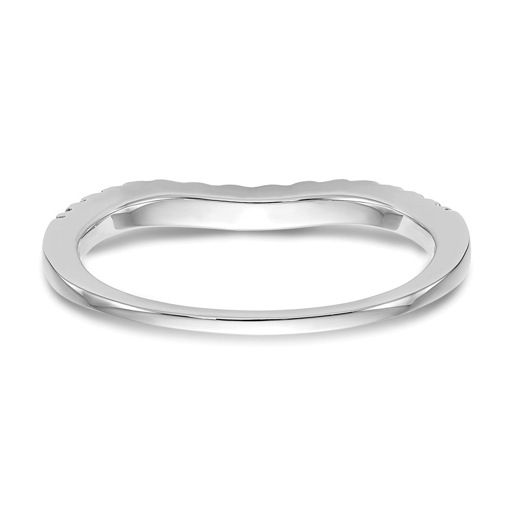 14K Yellow Gold Diamond Wedding Band