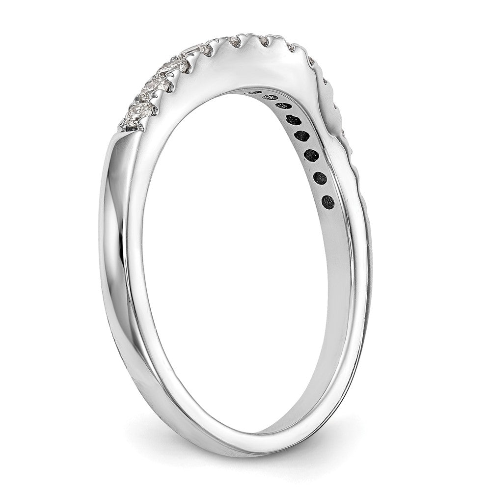 14K Yellow Gold Diamond Wedding Band
