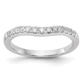 14K Yellow Gold Diamond Wedding Band