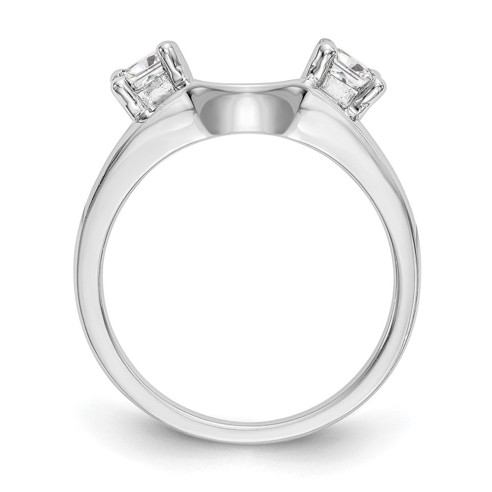 14K White Gold Diamond Wrap