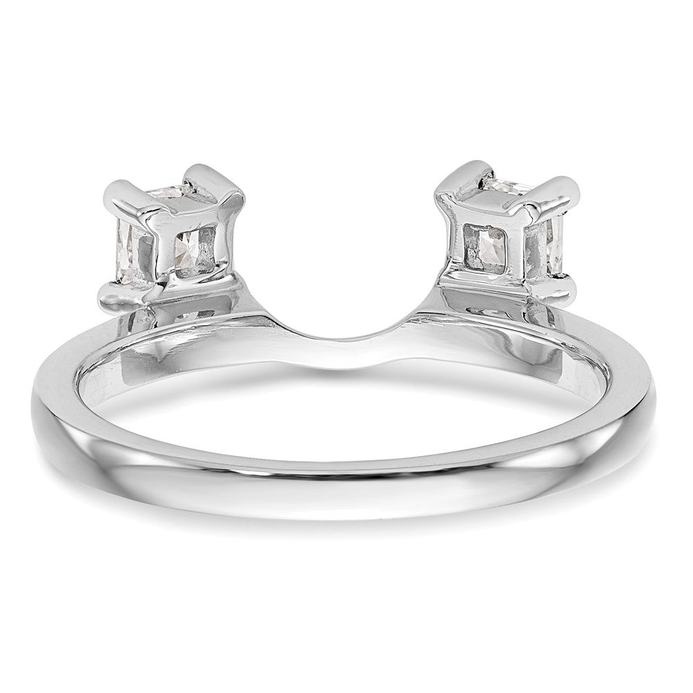 14K White Gold Diamond Wrap