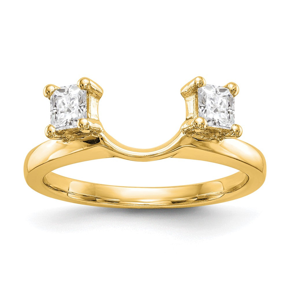 14K Yellow Gold Diamond Wrap