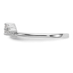 14K White Diamond Wrap