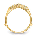 14K Yellow Gold Diamond Guard