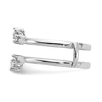 14K White Gold 1/5 carat Diamond Complete Ring Guard