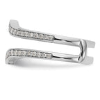 14K White Gold 1/3 carat Diamond Complete Ring Guard