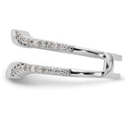 14K White Gold 1/3 carat Diamond Complete Ring Guard