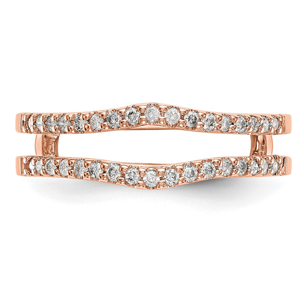 14K Rose Gold Diamond Guard