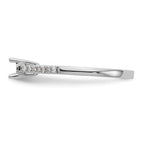 First Promise 14k White Gold 1/5 carat Round Diamond Complete Promise/Engagement Ring