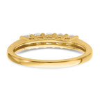 14K Yellow Gold 5-Stone Diamond Band