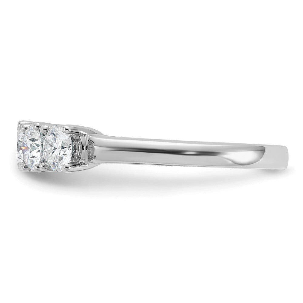 14kw 1ct Moissanite 5 Stone Band