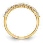 14K Yellow Gold 11-Stone Diamond Band