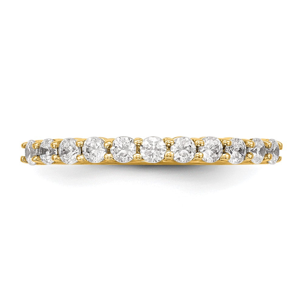 14K Yellow Gold 11-Stone Diamond Band
