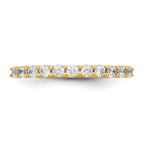14K Yellow Gold 11-Stone Diamond Band