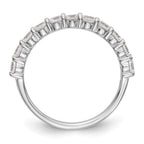 14K White Gold 11-Stone 1 carat Complete Diamond Band