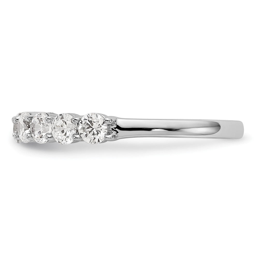 14K White Gold 11-Stone 1 carat Complete Diamond Band