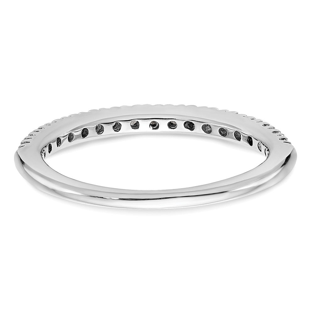 14k White Gold 1/4 carat Lab Grown Diamond VS/SI+ G+ Complete Band