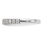 True Origin 14K White Gold 1/2 carat Lab Grown Diamond VS+ F+ Complete Wedding Band