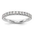14K White Gold 1/2 carat Complete Diamond Band